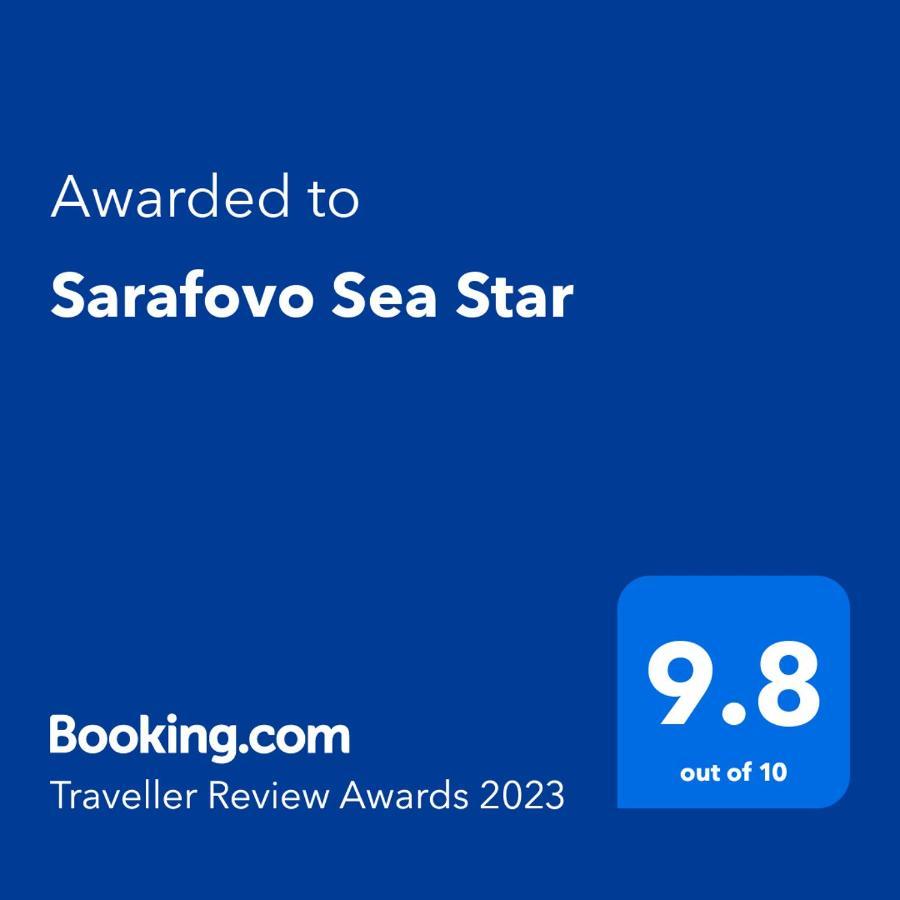 Sarafovo Sea Star Apartman Burgasz Kültér fotó